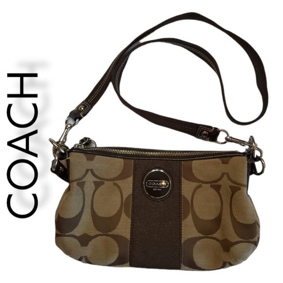 COACH CROSSBODY HANDBAG - Picture 1 of 9